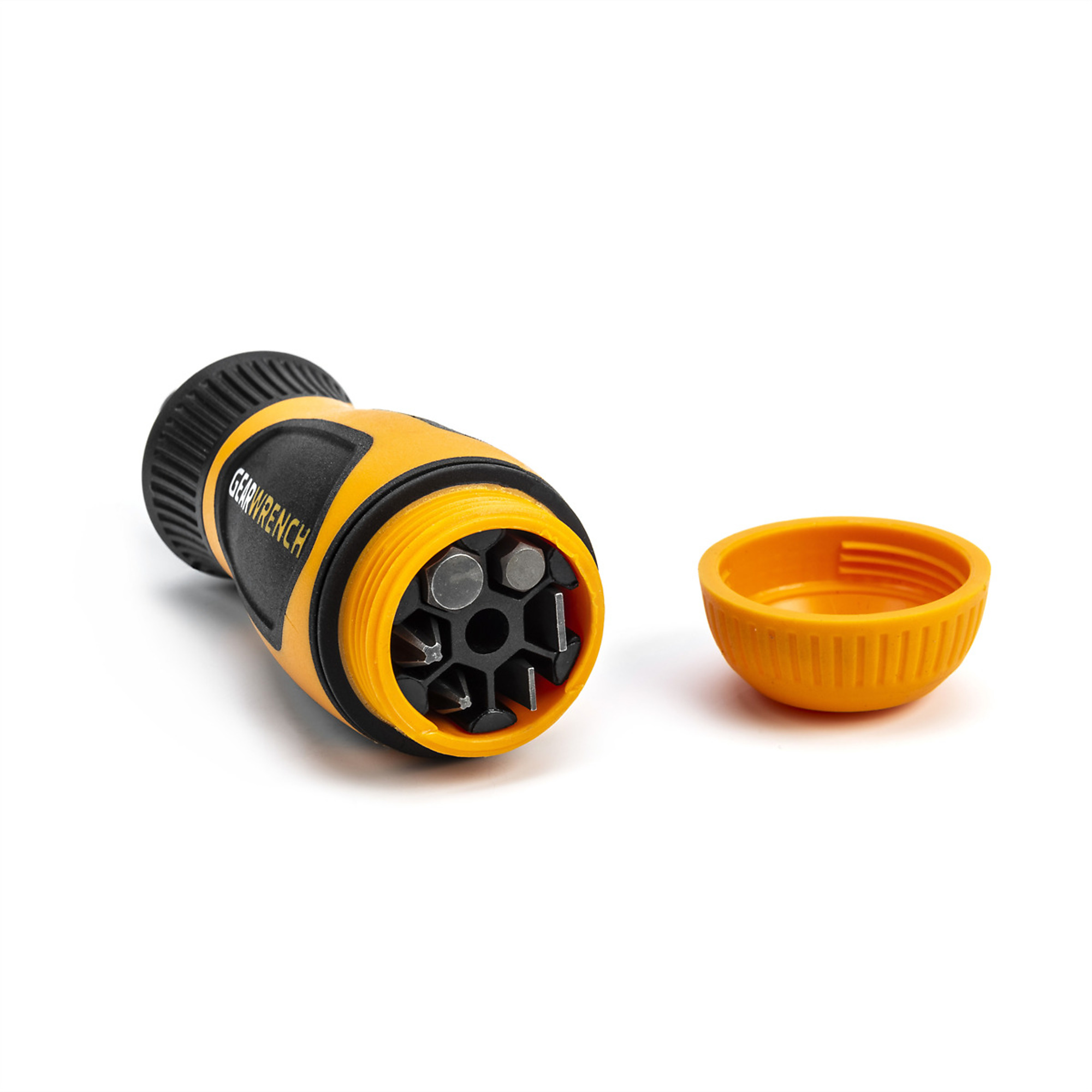 GearWrench 6-in-1 Ratchet Multibit Stubby Driver — Model# KDT80061R